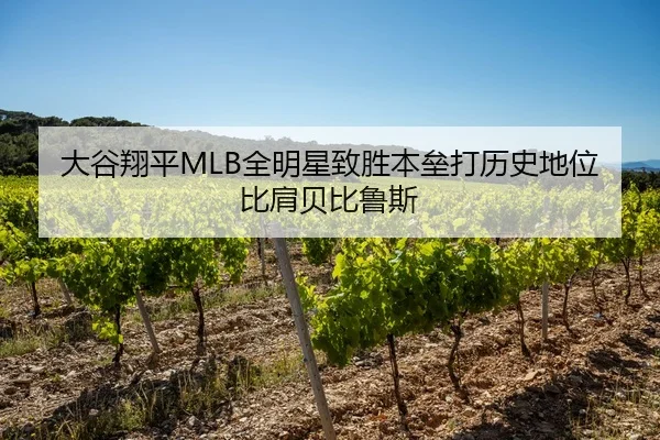 大谷翔平MLB全明星致胜本垒打历史地位比肩贝比鲁斯